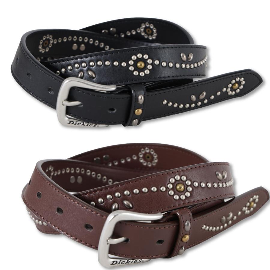 Dickies（ディッキーズ） ベルト スタッズ DK 35mm スタッズベルト PU