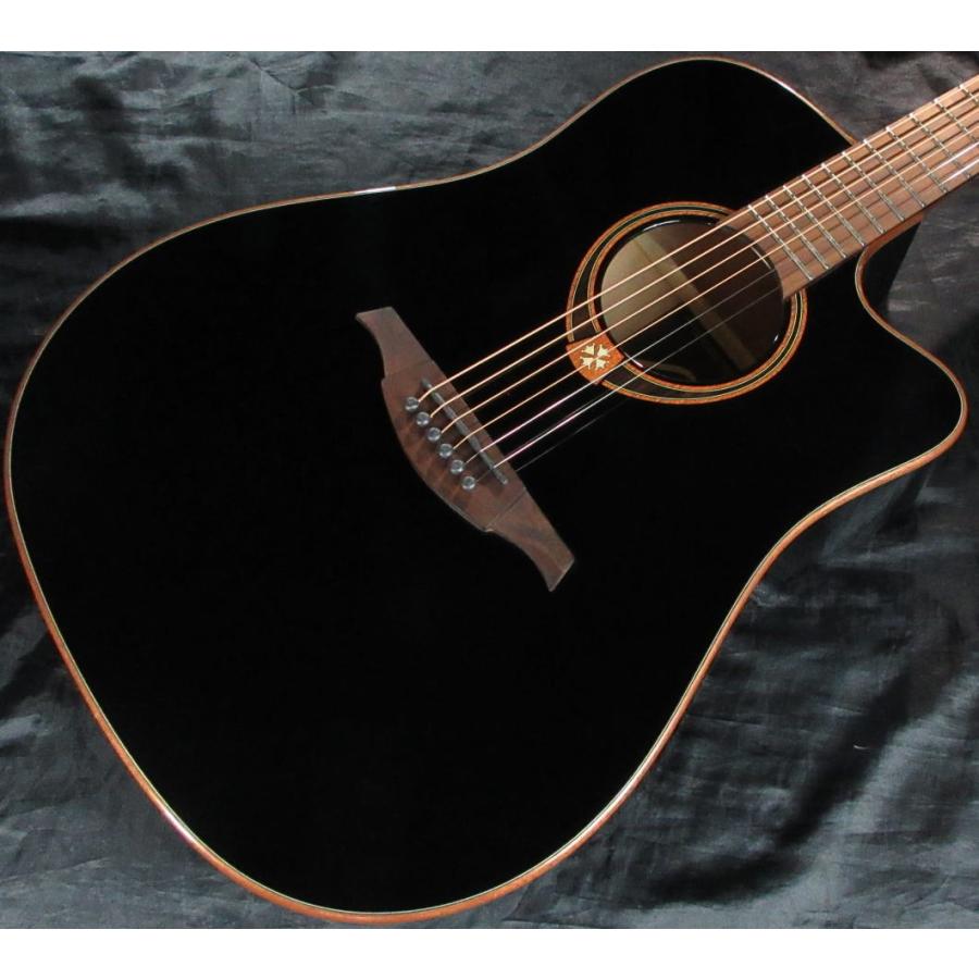 お取り寄せ商品] LAG GUITARS Tramontane 118 T118DCE-BLK ラグ