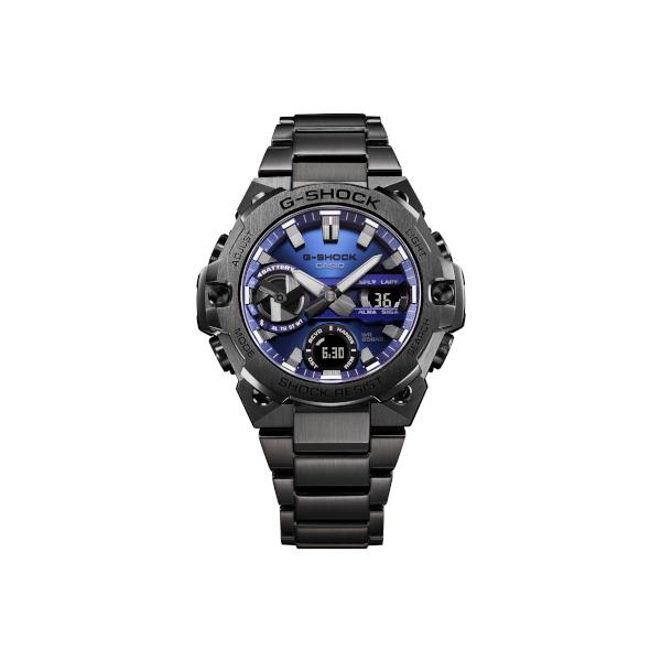 G-SHOCK GST-B400BD-1AJF G-STEEL アナデジ メンズ 腕時計 ブルー