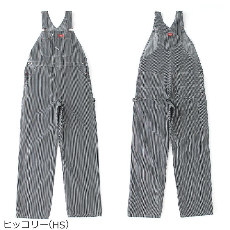 Dickies（ディッキーズ） オーバーオール ヒッコリーストライプ 83297