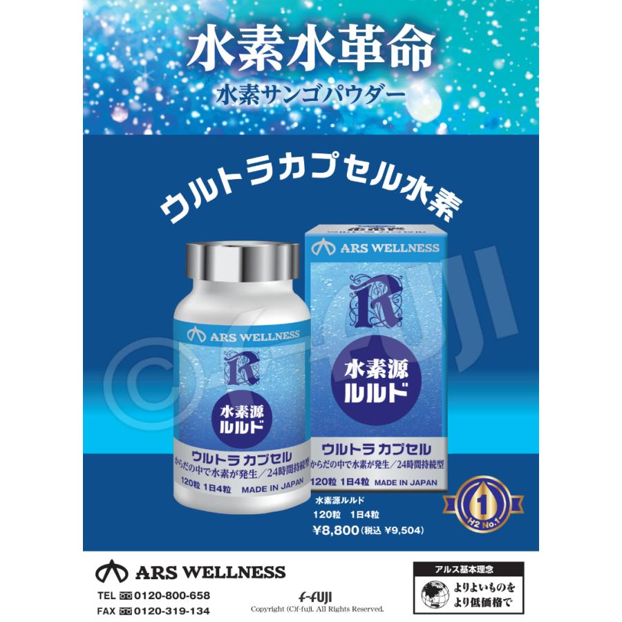 クーポン有 水素源ルルド 驚異のカプセル水素パワー 水素水の素を