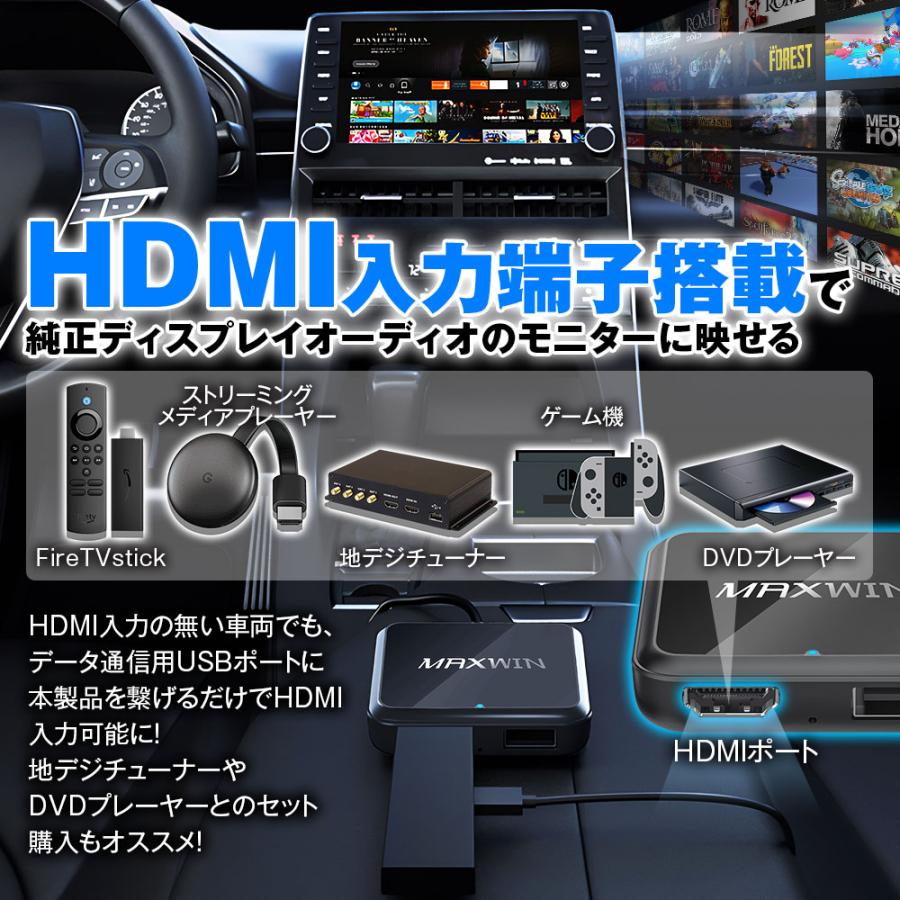 MAXWIN（マックスウィン） CarPlay メディアアダプター ワイヤレス 車