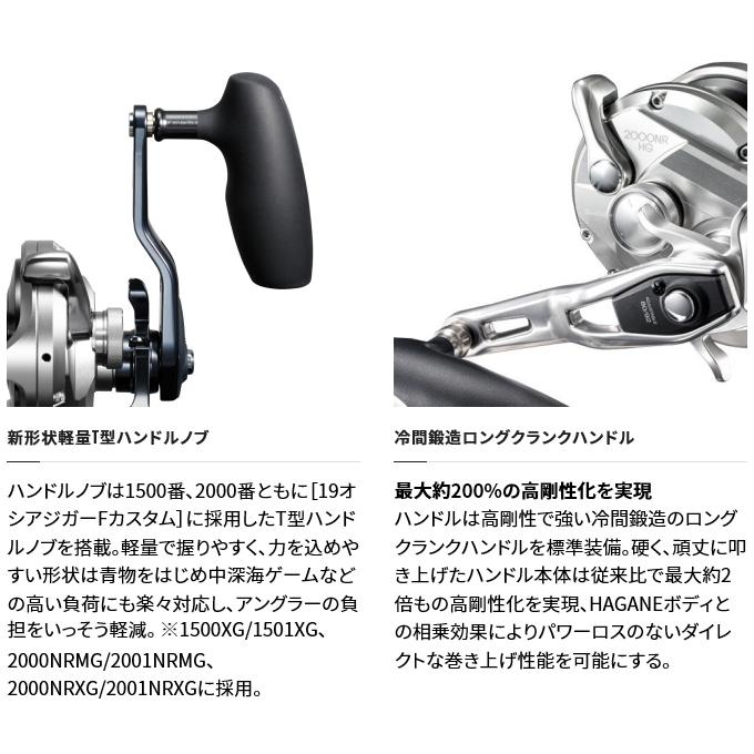 シマノ（SHIMANO） 21 オシアジガー 2001NRXG 左 (2021年モデル