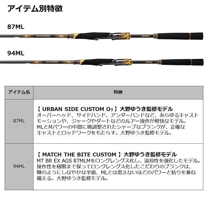 DAIWA（ダイワ） 21 モアザン ブランジーノ EX AGS 94ML (2021年モデル