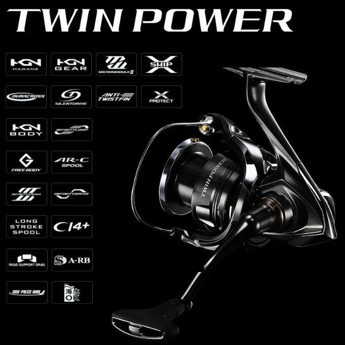 シマノ（SHIMANO） 24 ツインパワー C3000MHG (2024年モデル