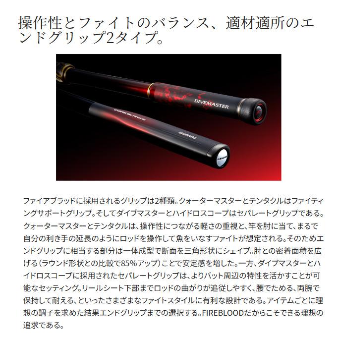 シマノ（SHIMANO） 24 ファイアブラッド グレ テンタクル 1.2-530 (磯