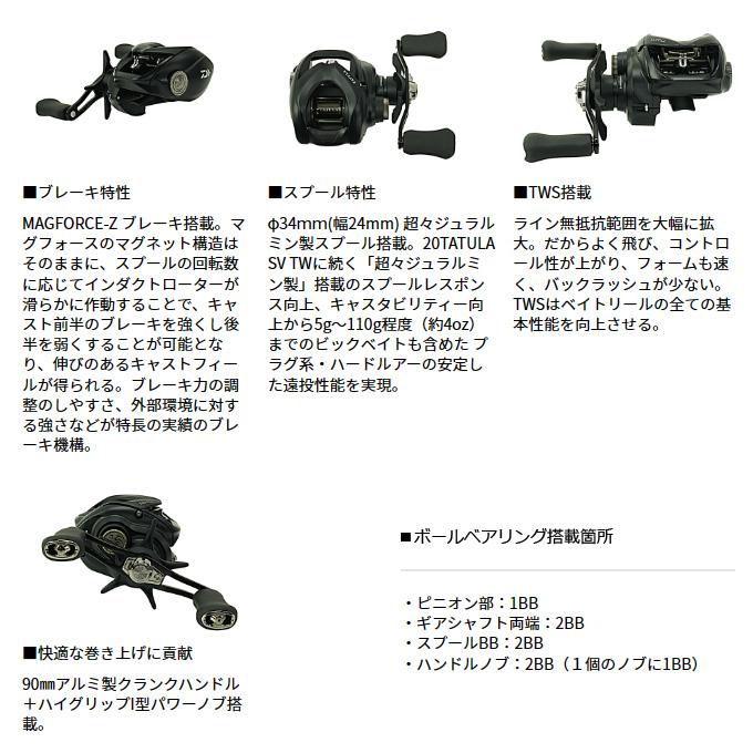 DAIWA（ダイワ） 【目玉商品】ダイワ 24 タトゥーラ TW 100XH 右