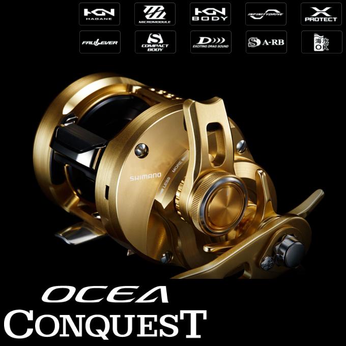 シマノ（SHIMANO） 23 オシアコンクエスト 201HG LEFT (左ハンドル