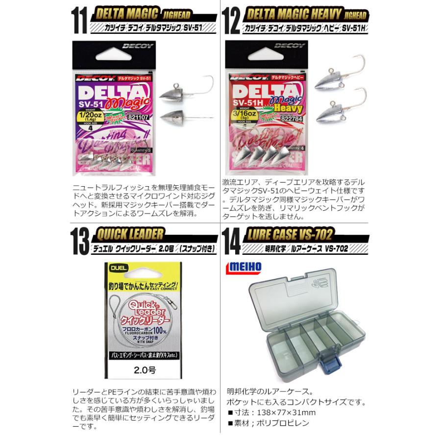 ライトゲーム入門セットEX (アジ・メバル釣りセット)【代引き決済不可