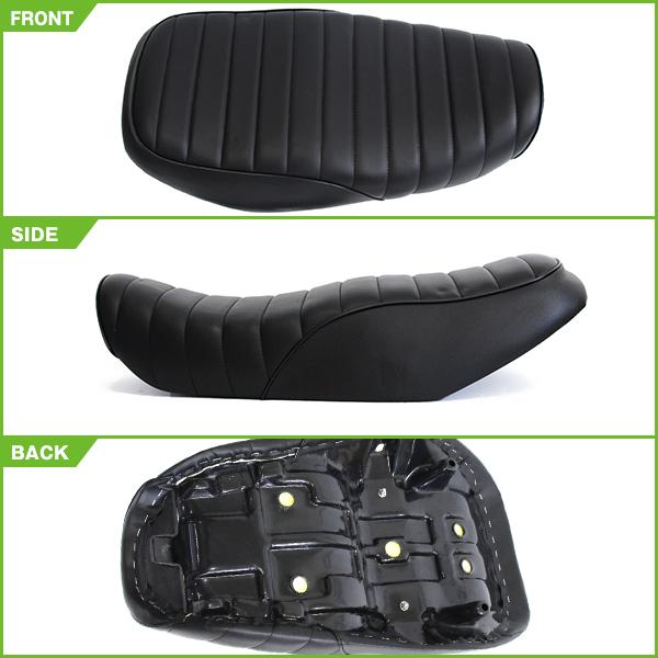 SUZUKI GSX400 インパルス GK79A GK7CA シート ブラック 黒色 皮