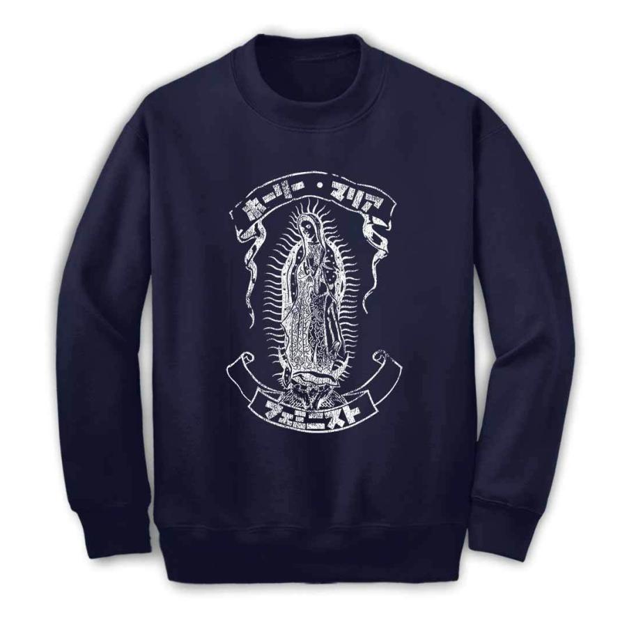 メンズ スウェット スエット トレーナー 聖母 マリア by Fox Republic