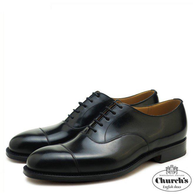 Church's（チャーチ） コンサル 173 ブラック ビジネスシューズ 紳士靴