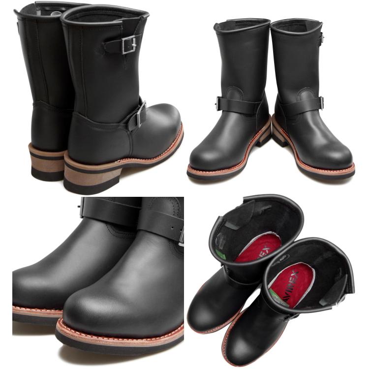 アビレックス ブーツ ホーネット AVIREX HORNET HI AV2230 BLACK