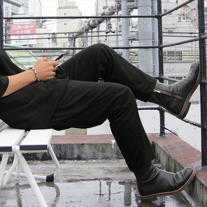 ROLLING DUB TRIO CASPER HORSEHIDE BLACK ローリングダブトリオ