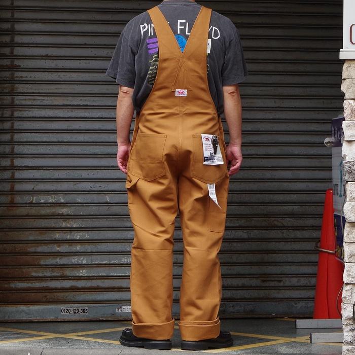 ラウンドハウス ヘビーデューティー ダック ビブ オーバーオールズ