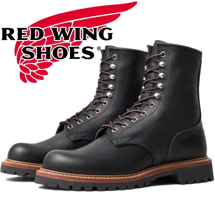 レッドウィング ロガーブーツ RED WING 4501 Black Oil Slick 8-INCH