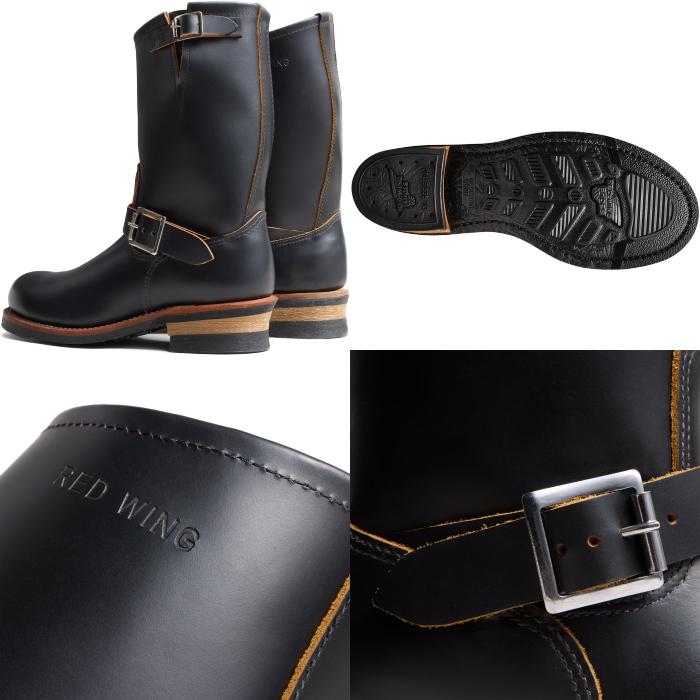 レッドウィング エンジニアブーツ RED WING 2966 Black Klondike 11