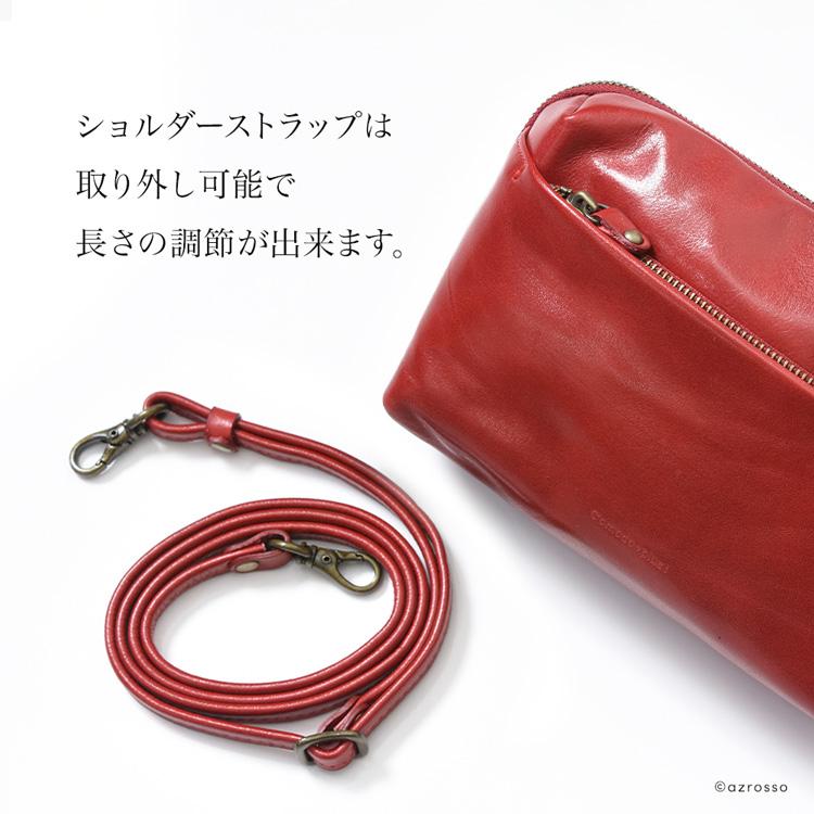 C'omodo+plust（コモドプラスト） 日本製 ミニ ショルダー バッグ 革