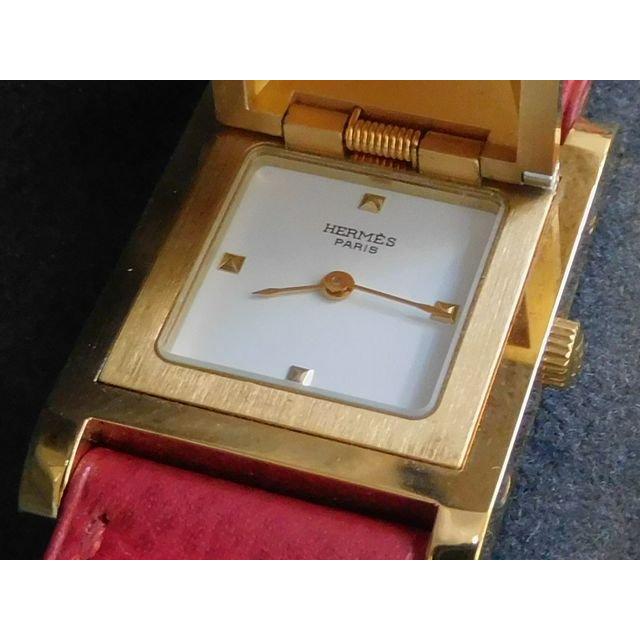 HERMES（エルメス） 時計 □ メドール ステンレス ゴールドカラー