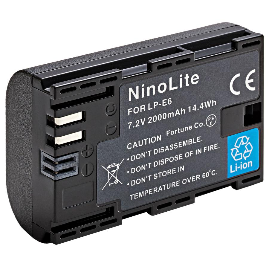 2個セット Canon キヤノン LP-E6N 互換バッテリー EOS 7D Mark II 等