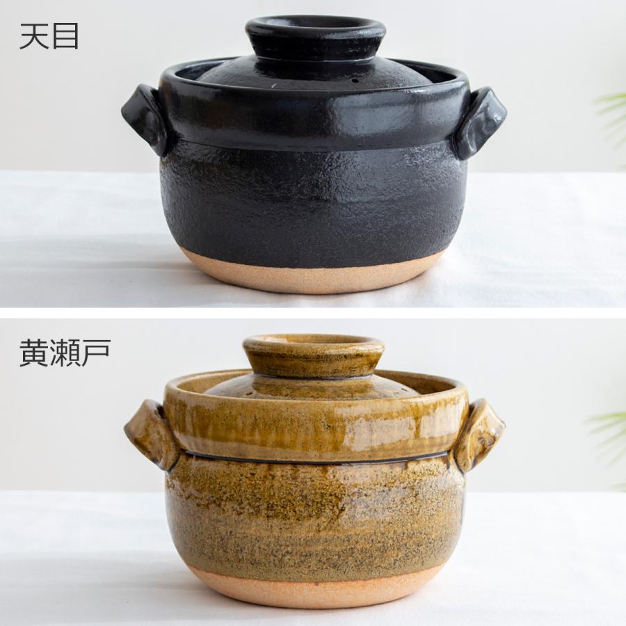 ごはん鍋 5合 大 土鍋 カネフサ製陶 信楽焼 炊飯 炊飯土鍋 ご飯鍋 直火