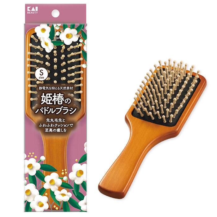 貝印 ヘアブラシ ブラシ パドルブラシ くし ヘアケア ブラッシング