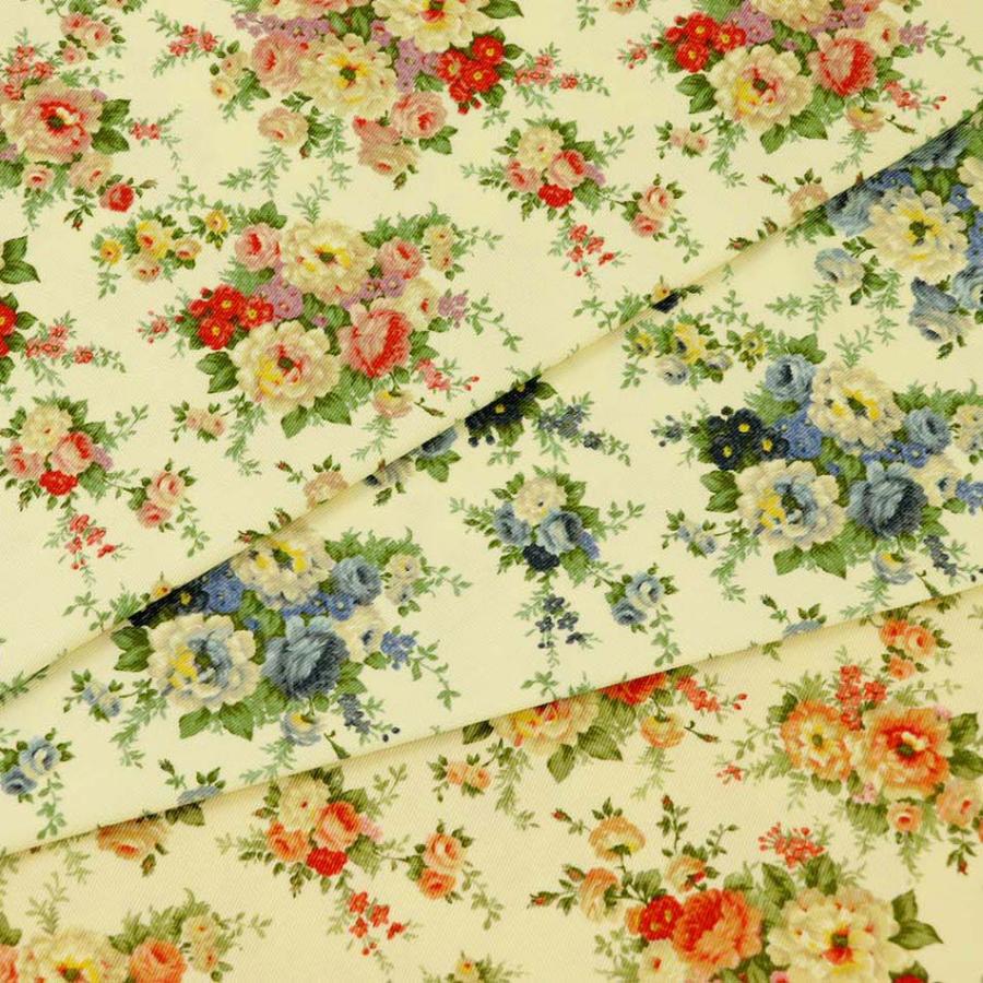 生地 50cm単位 ツイル ピオニー KSP4326 実店舗取寄せ品 布 コットン