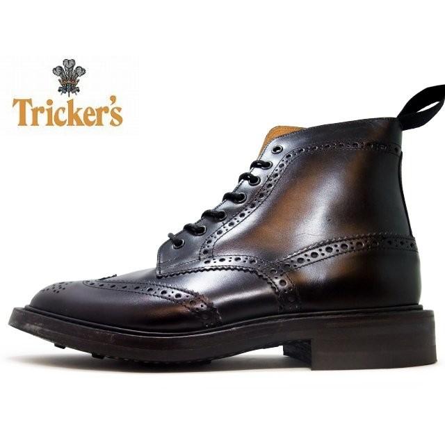 Tricker's（トリッカーズ） ウィングチップ m2508 カントリーブーツ