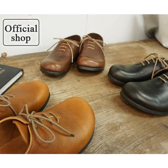 Diu（ディウ） レースアップシューズ 本革 レザー シューズ レディース