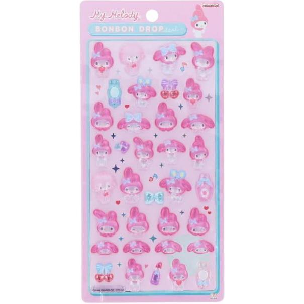 サンスター文具 サンリオキャラクター シール 立体 ボンボンドロップ