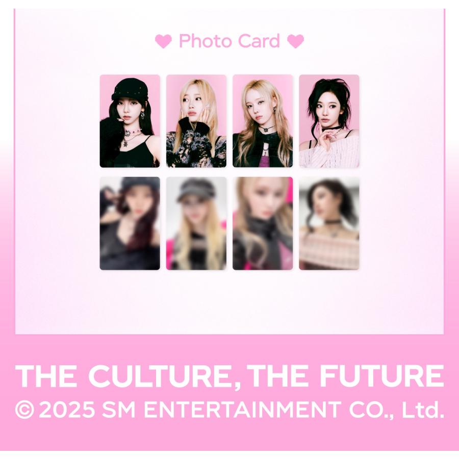 aespa - TRADING CARD FORTUNE SCRATCH SET [SMTOWN LIVE 2025