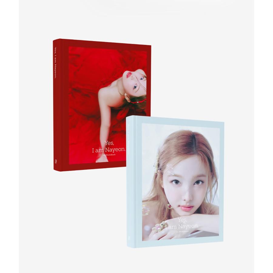 NAYEON - [2種1SET] Yes, I am Nayeon. / 1st PHOTOBOOK (Burgundy ver