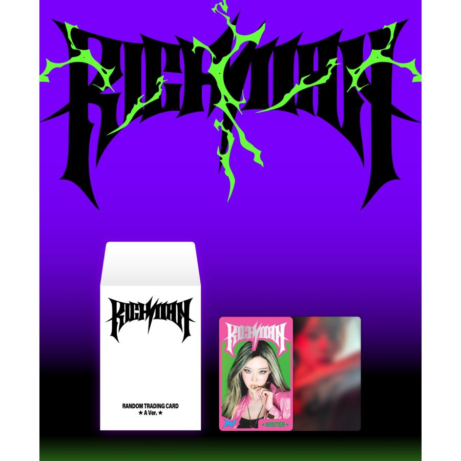 aespa -RANDOM TRADING CARD SET / 2025 Week [Rich Man] POP-UP