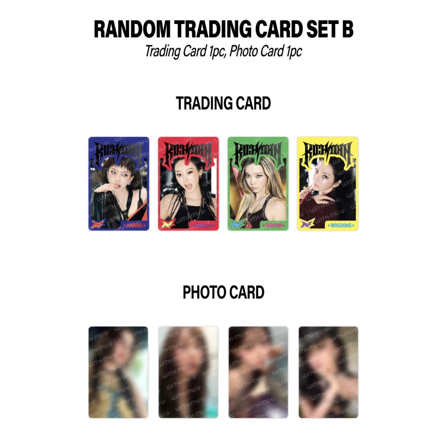 aespa -RANDOM TRADING CARD SET / 2025 Week [Rich Man] POP-UP