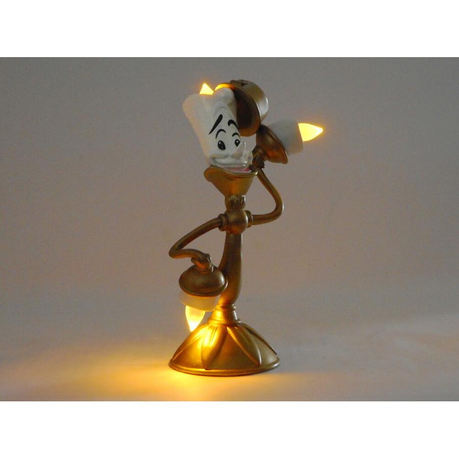 美女と野獣 ルミエール ライトアップ フィギュア ロウソク フィギュア