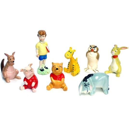 くまのプーさん プー&フレンズ イギリス製フィギュアリン8点