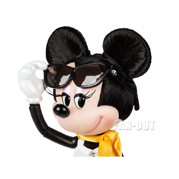 ミニーマウス 黄色のスカーフとポルカドットワンピース Minnie
