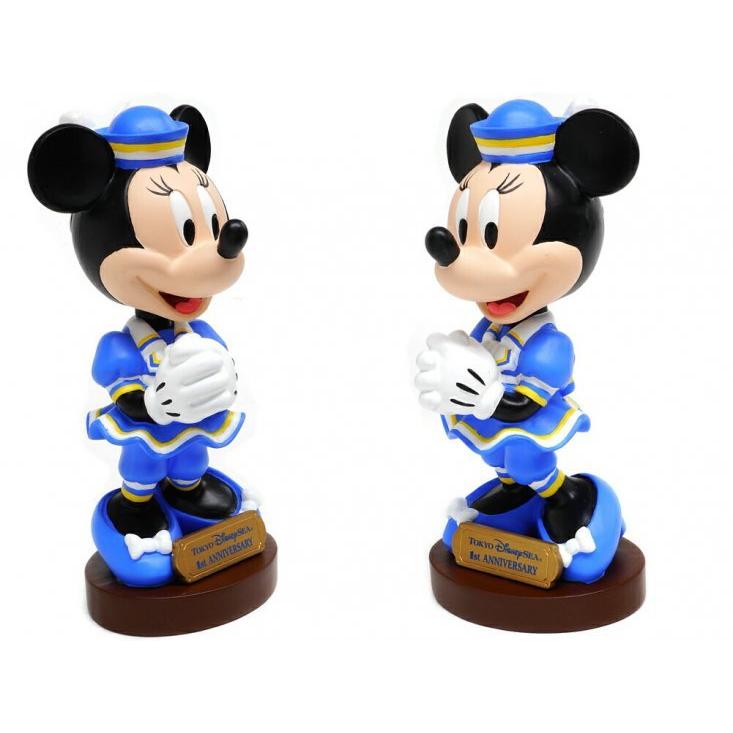 東京ディズニーシー 1周年 ミッキー＆ミニー ボブルヘッド 首振り