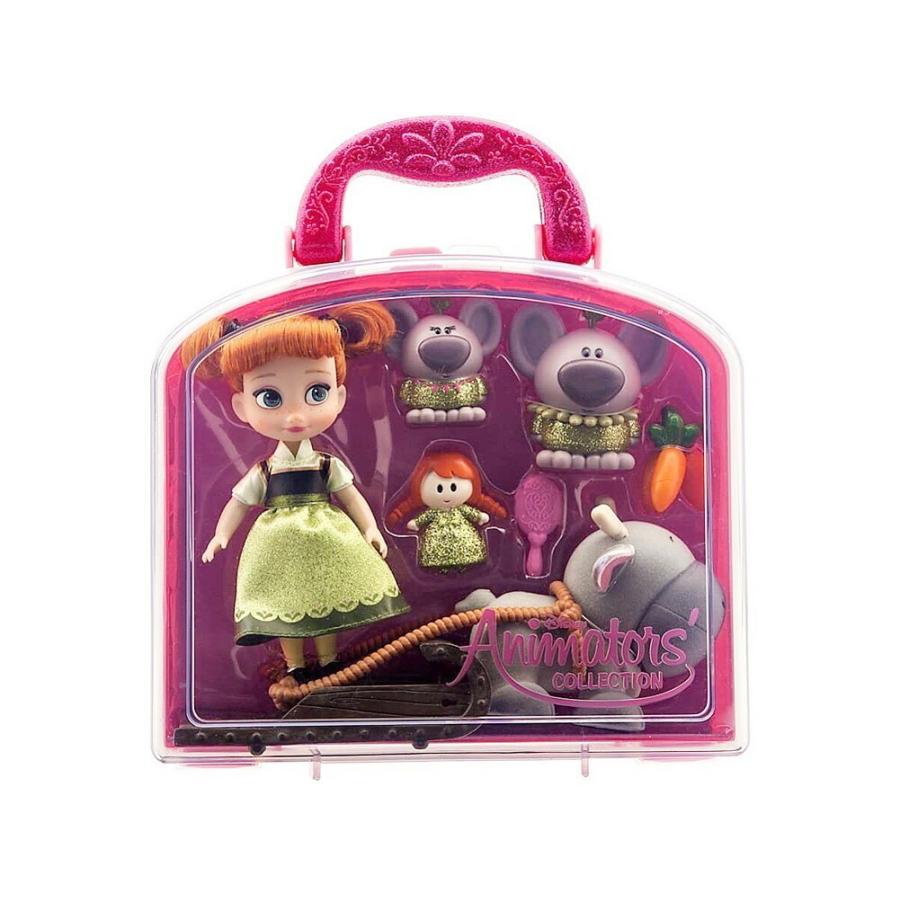 アナと雪の女王 アナ & スヴェン ミニドール プレイセット バッグ付き