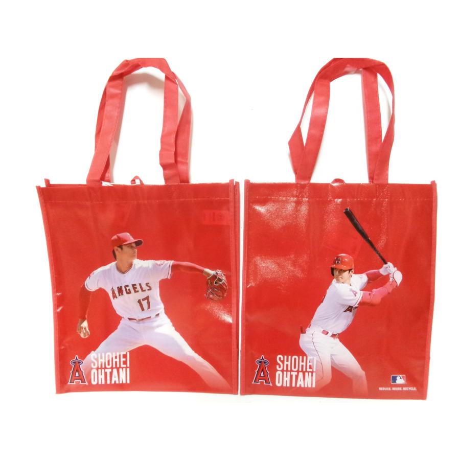 大谷翔平 二刀流 ショッピング エコバッグ トートバッグ リサイクル