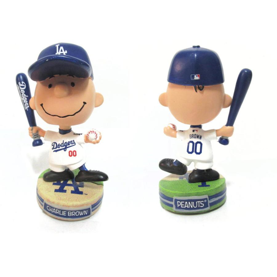 ピーナッツ チャーリーブラウン LAドジャース ボブルヘッド 限定150