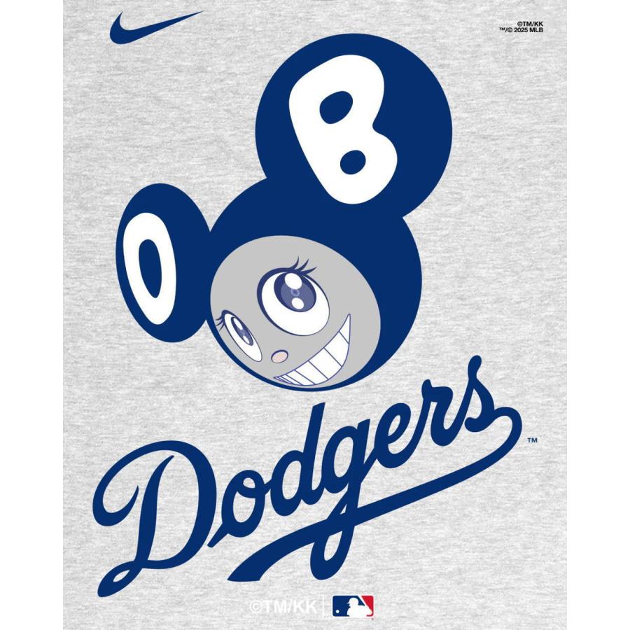 村上隆 x MLB Mサイズ DOB君 Tシャツ グレー 2025年 東京シリーズ