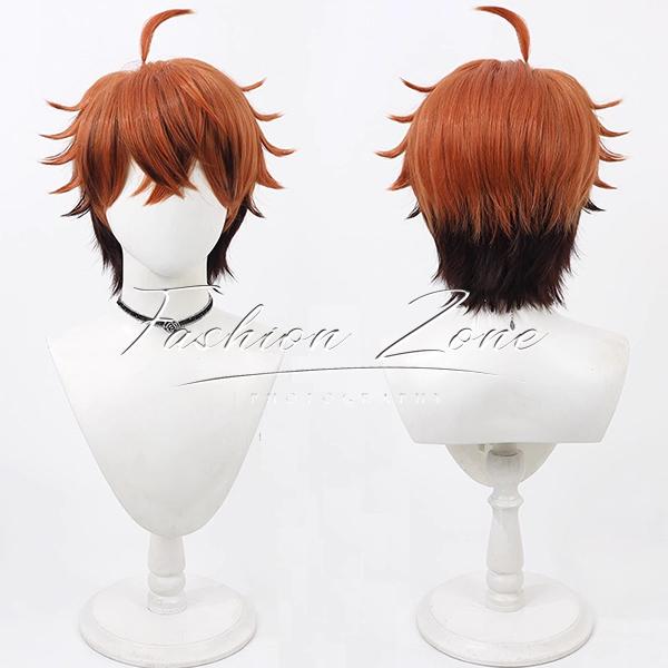 送料無料◇にじさんじ 風 3SKM 北見遊征 コスプレ衣装 ウィッグ 靴