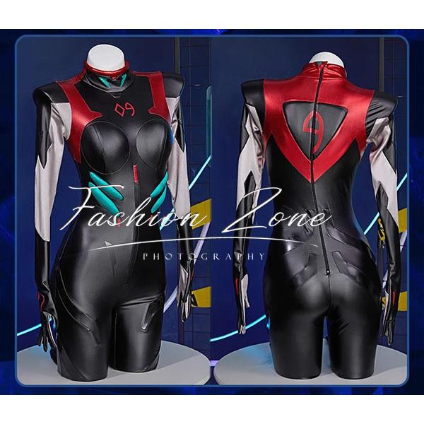 送料無料◇新世紀エヴァンゲリオン 風 綾波レイ コスプレ衣装 ウィッグ