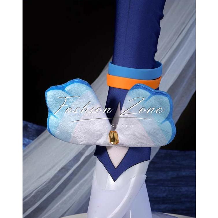 送料無料◇原神 げんしん 風 ムアラニ Mualani コスプレ衣装 ウィッグ