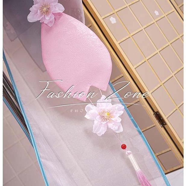 送料無料◇陰陽師 初音ミク 桜スキン コスプレ衣装 ウィッグ 靴