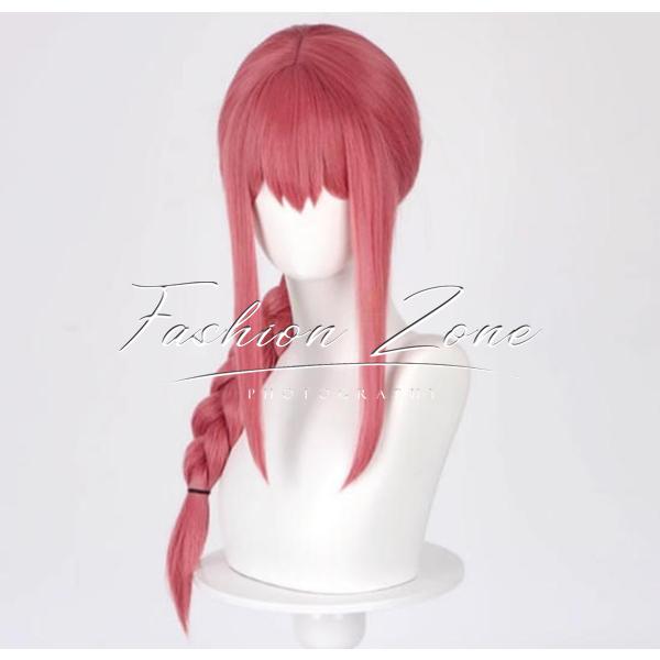 送料無料◇チェンソーマン 風 マキマ コスプレ ウィッグ かつら 激安