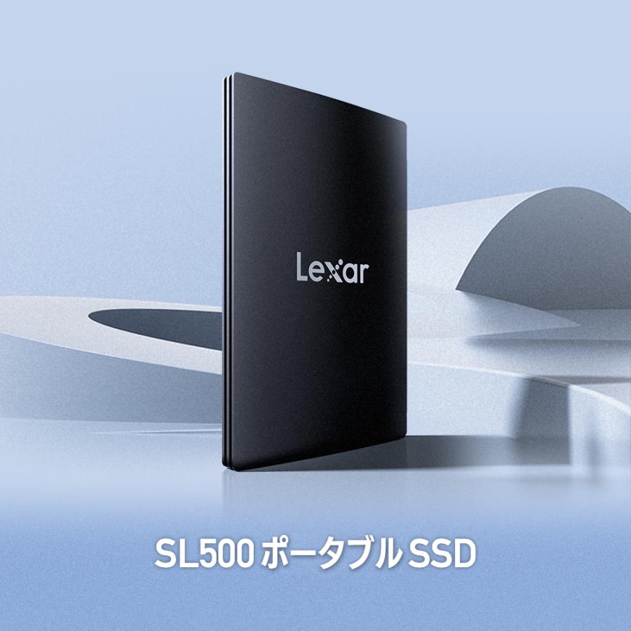 Lexar（レキサー） 【正規代理店】Lexar SL500 ポータブル SSD 外付け