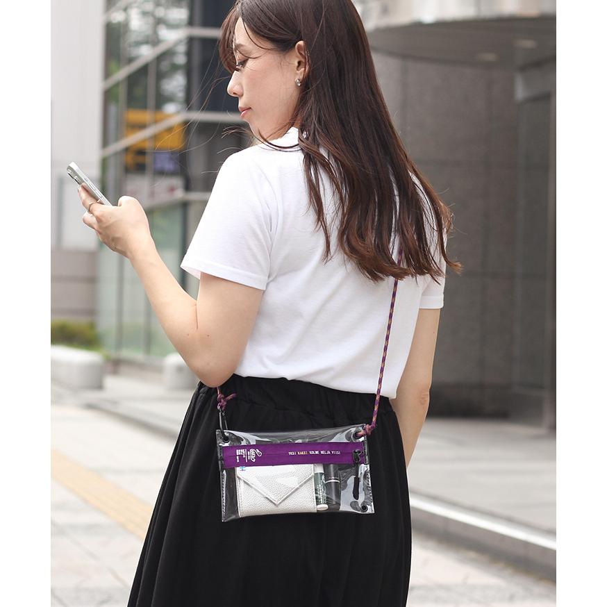 KAKSI（カクシ） サコッシュ クリア バッグ スマホショルダー 小さめ