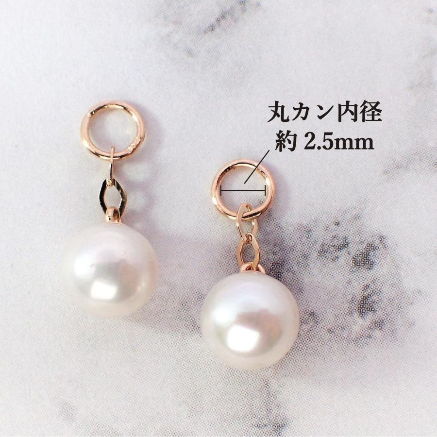 ピアス チャーム レディース アレルギー対応 ニッケルフリー K18 18金